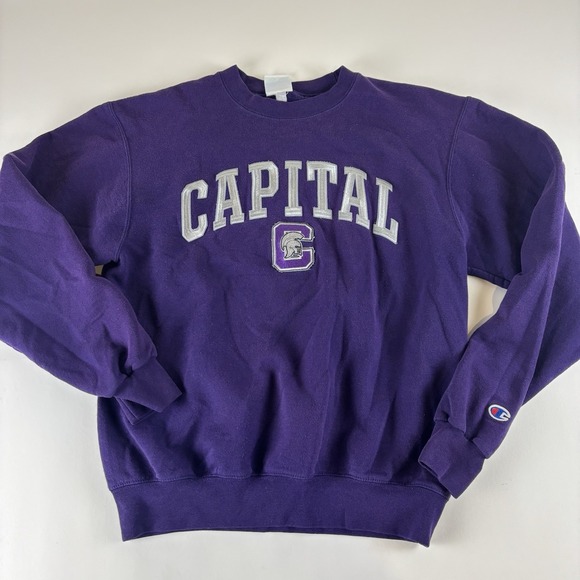 Champion Other - Champion Sweatshirt Small Capital University Sweater Crewneck Pullover Crusaders